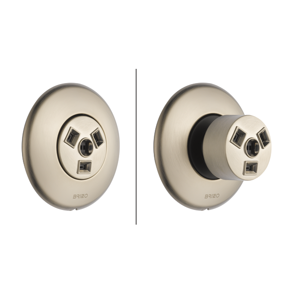 Brizo Hydrachoice Max® Round Body Spray Trim T84613-BN - Plumbing Market