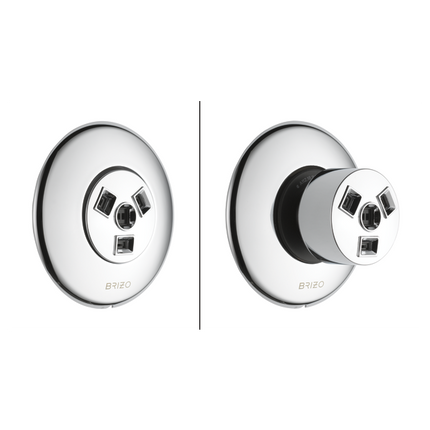 Brizo Hydrachoice Max® Round Body Spray Trim T84613-PC - Plumbing Market