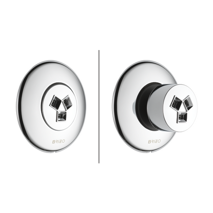 Brizo Hydrachoice Max® Round Body Spray Trim T84613-PC - Plumbing Market