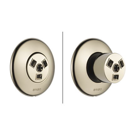 Brizo Hydrachoice Max® Round Body Spray Trim T84613-PN - Plumbing Market