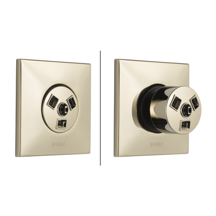 Brizo Hydrachoice Max® Square Body Spray Trim T84913-PN - Plumbing Market