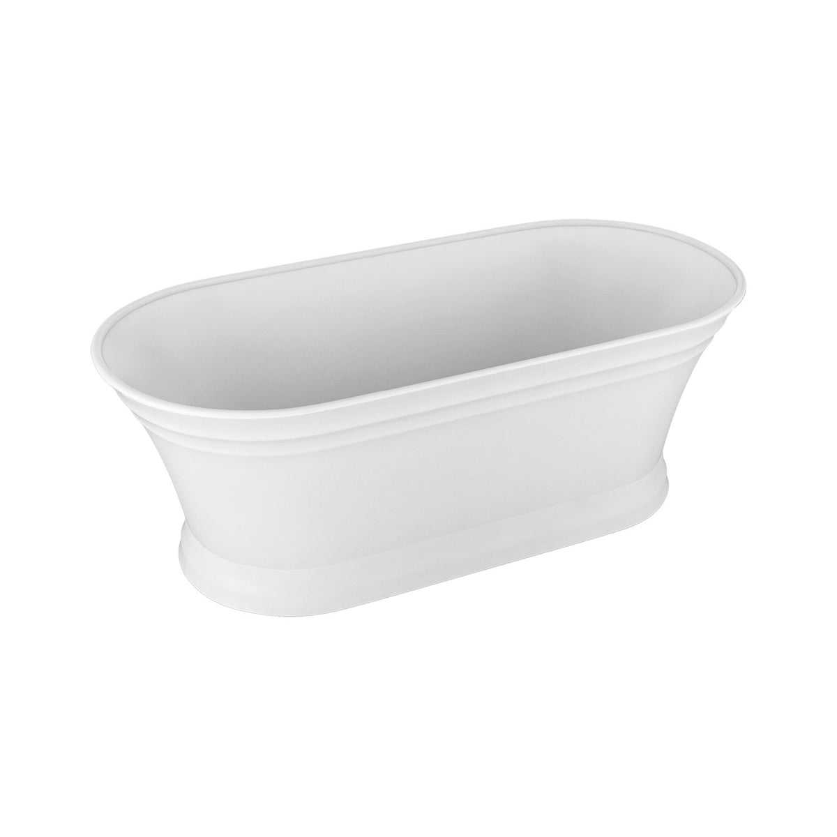 Zitta Antika Freestanding bathtub, 67", in matte white TAT6731FA005