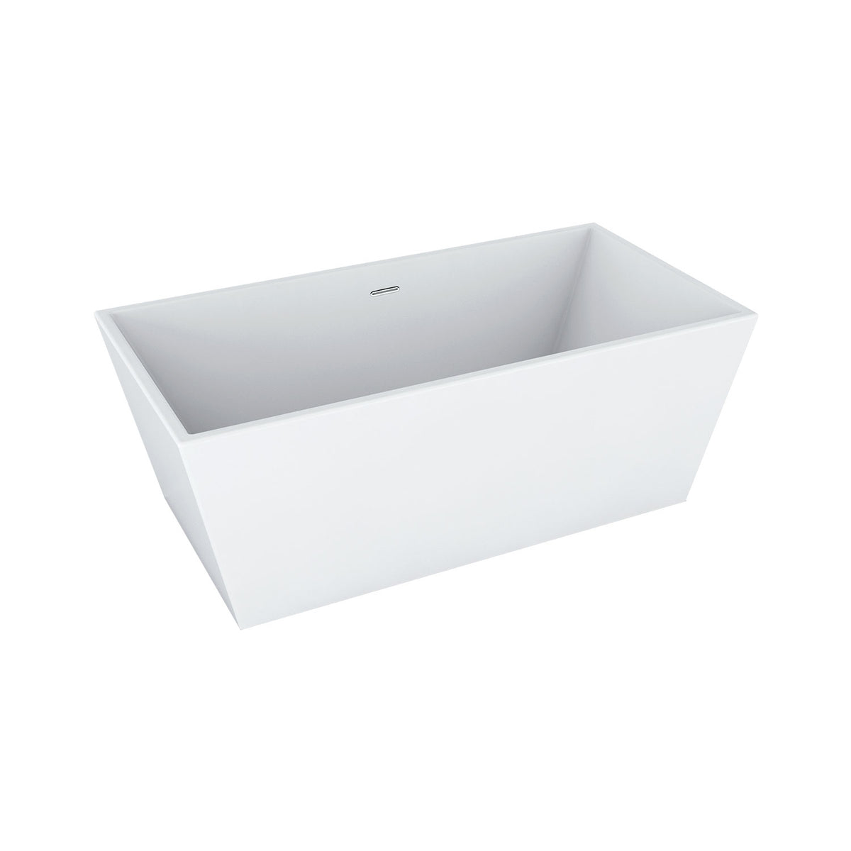 Zitta Alya Freestanding bathtub, 63", in matte white TAY6330FA005