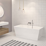 Zitta Alya Freestanding bathtub, 63", in matte white TAY6330FA005