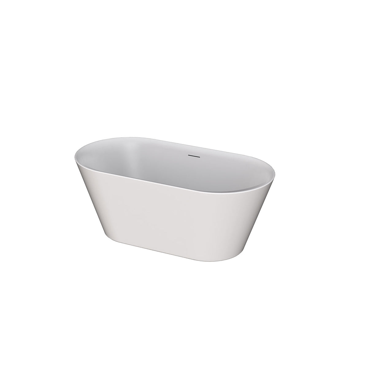 Zitta Celio Freestanding bathtub, 60", in matte white TCE6031FA005