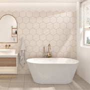 Zitta Celio Freestanding bathtub, 60", in matte white TCE6031FA005