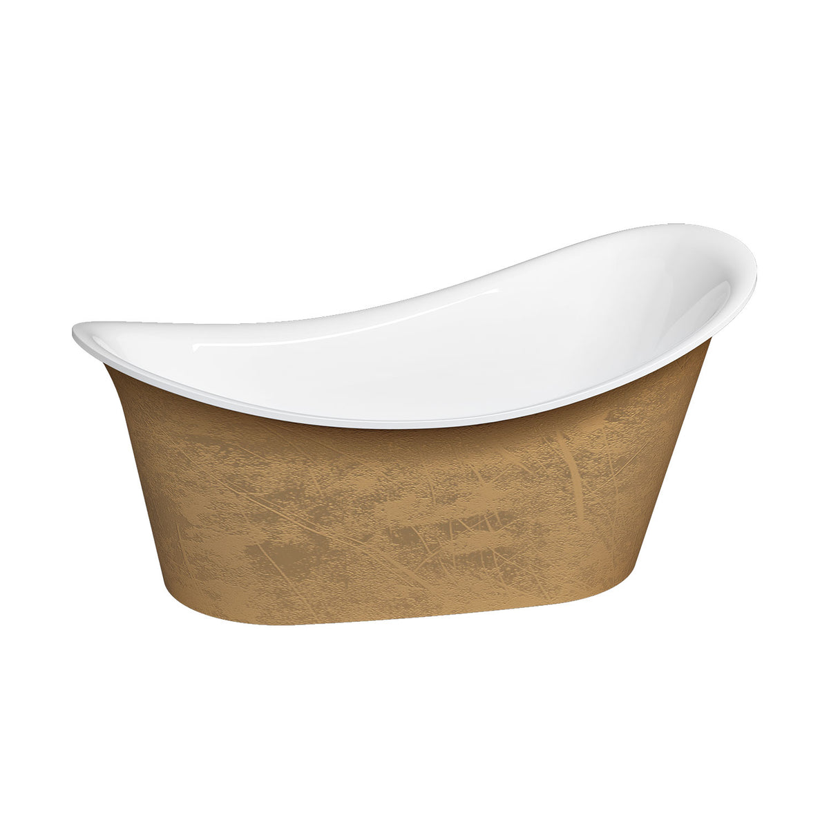 Slik Evora Freestanding bathtub, 72 1/2", in gold TEO7235FA009