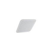 Baril Rounded Square 8" Shower Head TET-0815-01 in White