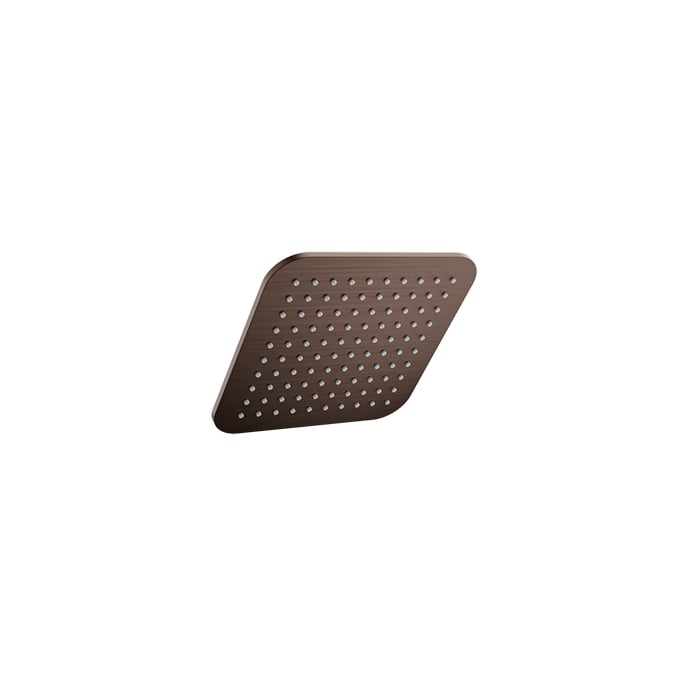 Baril Rounded Square 8" Shower Head TET-0815-01 in Venetian Bronze