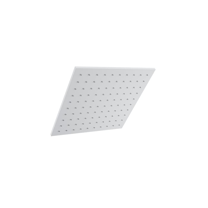 Baril Square 10" Shower Head TET-1011-01 in White
