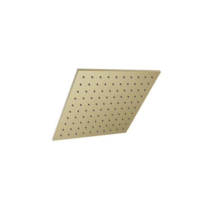 Baril Square 10" Shower Head TET-1011-01 in Satin Brass
