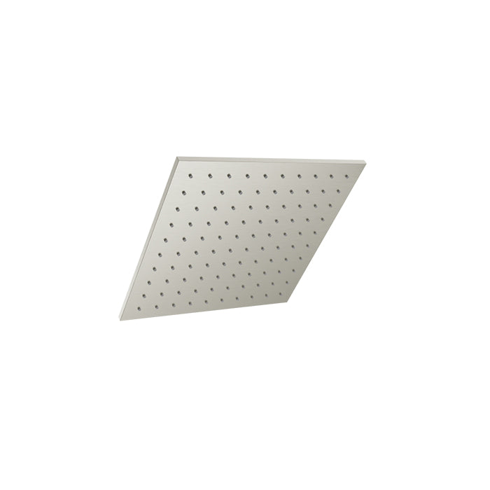 Baril Square 10" Shower Head TET-1011-01 in Brushed Nickel