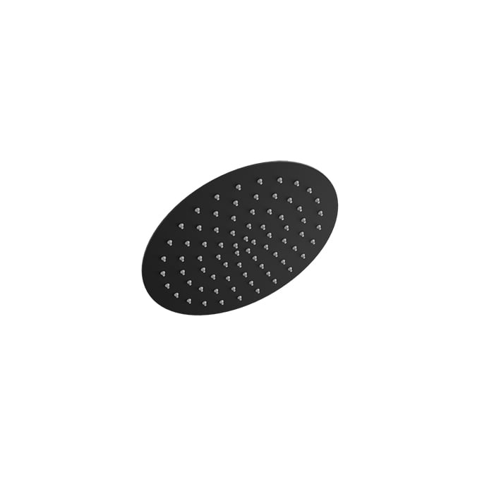 Baril Round 10" Shower Head TET-1013-01 in Matte Black