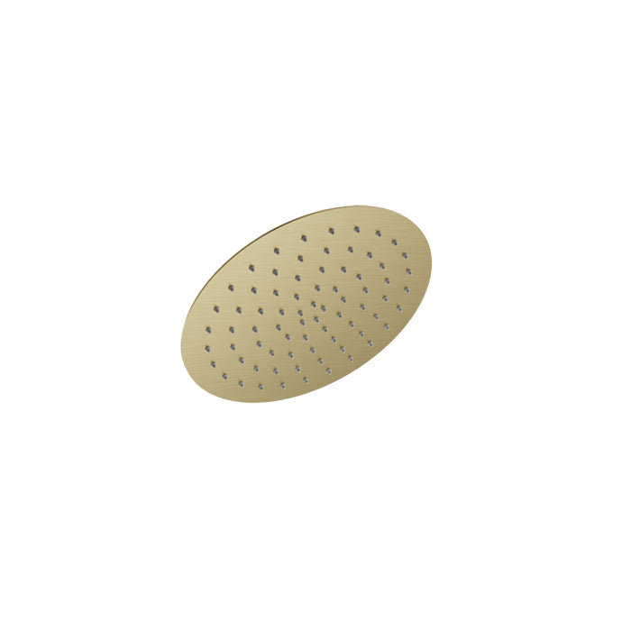 Baril Round 10" Shower Head TET-1013-01 in Satin Brass
