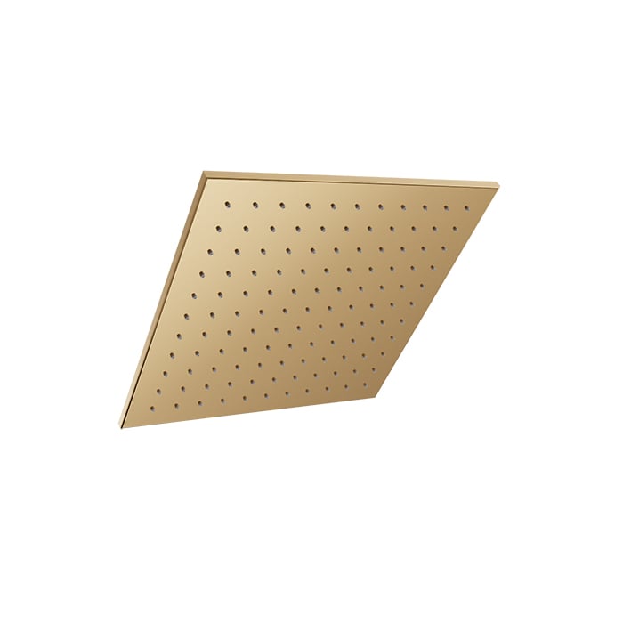 Baril Square 12" Shower Head TET-1212-04 in Gold