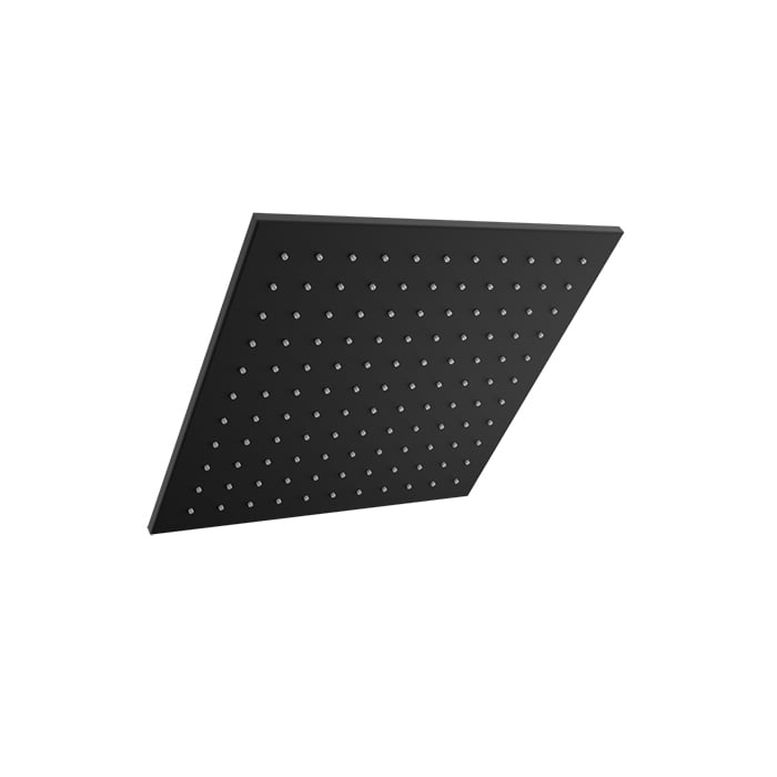 Baril Square 12" Shower Head TET-1212-04 in Matte Black
