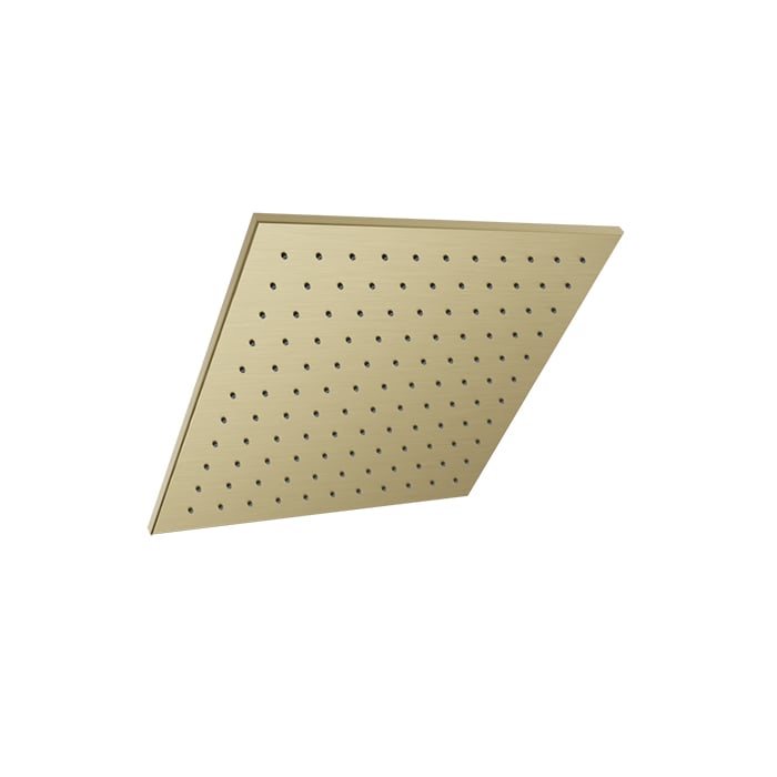 Baril Square 12" Shower Head TET-1212-04 in Satin Brass