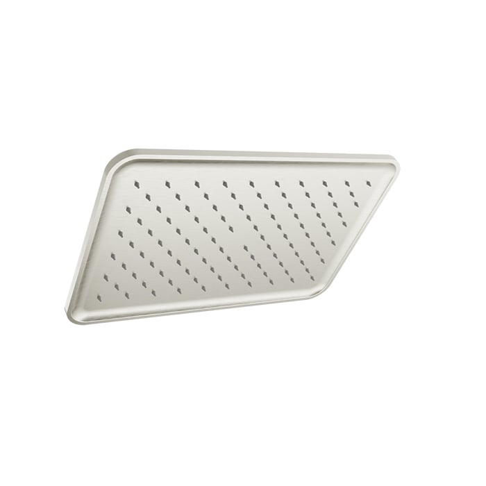 Baril Rectangular 16" X10" Shower Head TET-1610-01 in Brushed Nickel