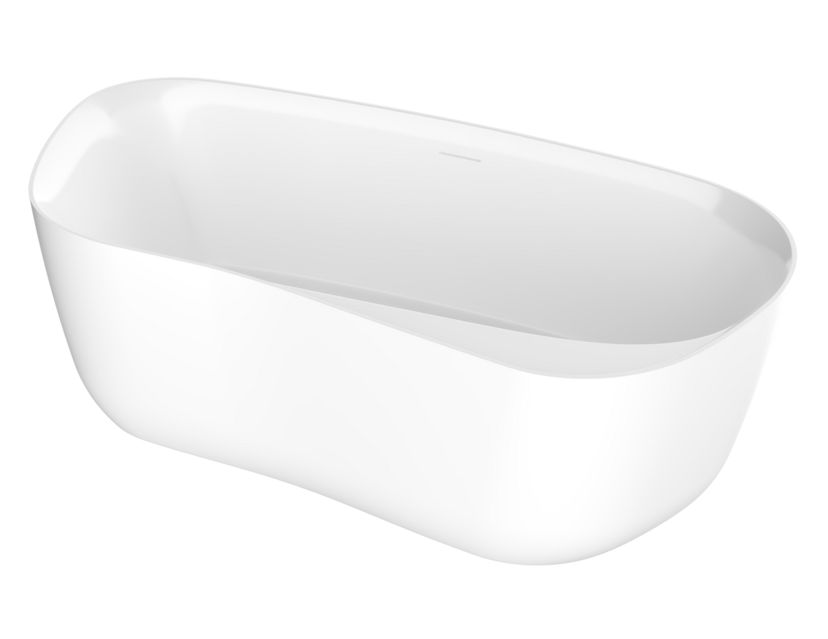 Zitta Neta Freestanding bathtub, 65", in glossy white TET6532FA001