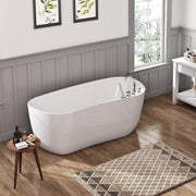 Zitta Neta Freestanding bathtub, 65", in matte white TET6532FA005