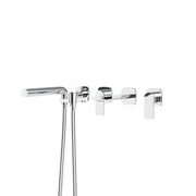 Aquabrass Xpress TMR Plus Wallmount Tub Filler TMR04 in Polished Chrome