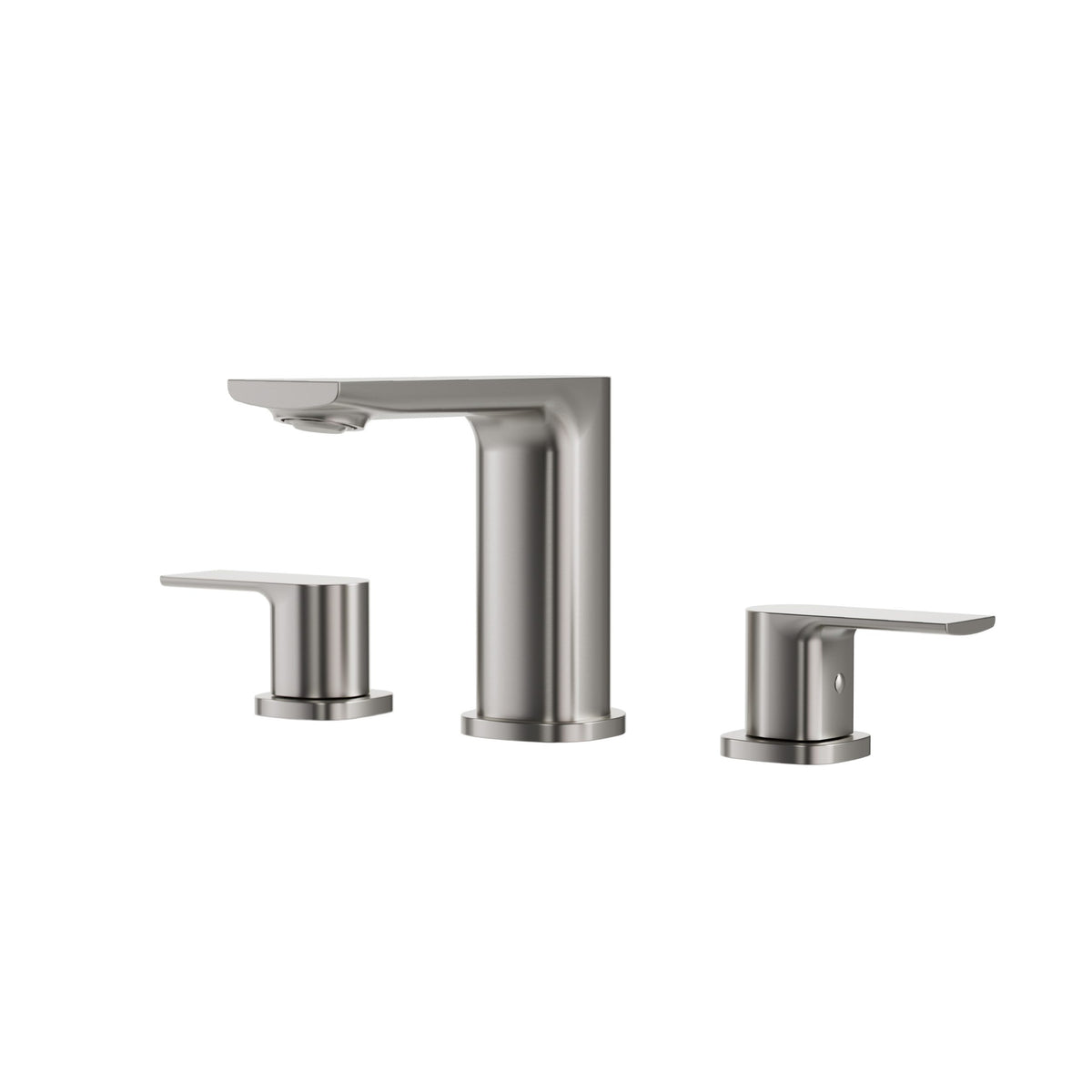 Aquabrass Xpress TMR Plus Widespread Lavatory Faucet TMR16 in Brushed Nickel PVD