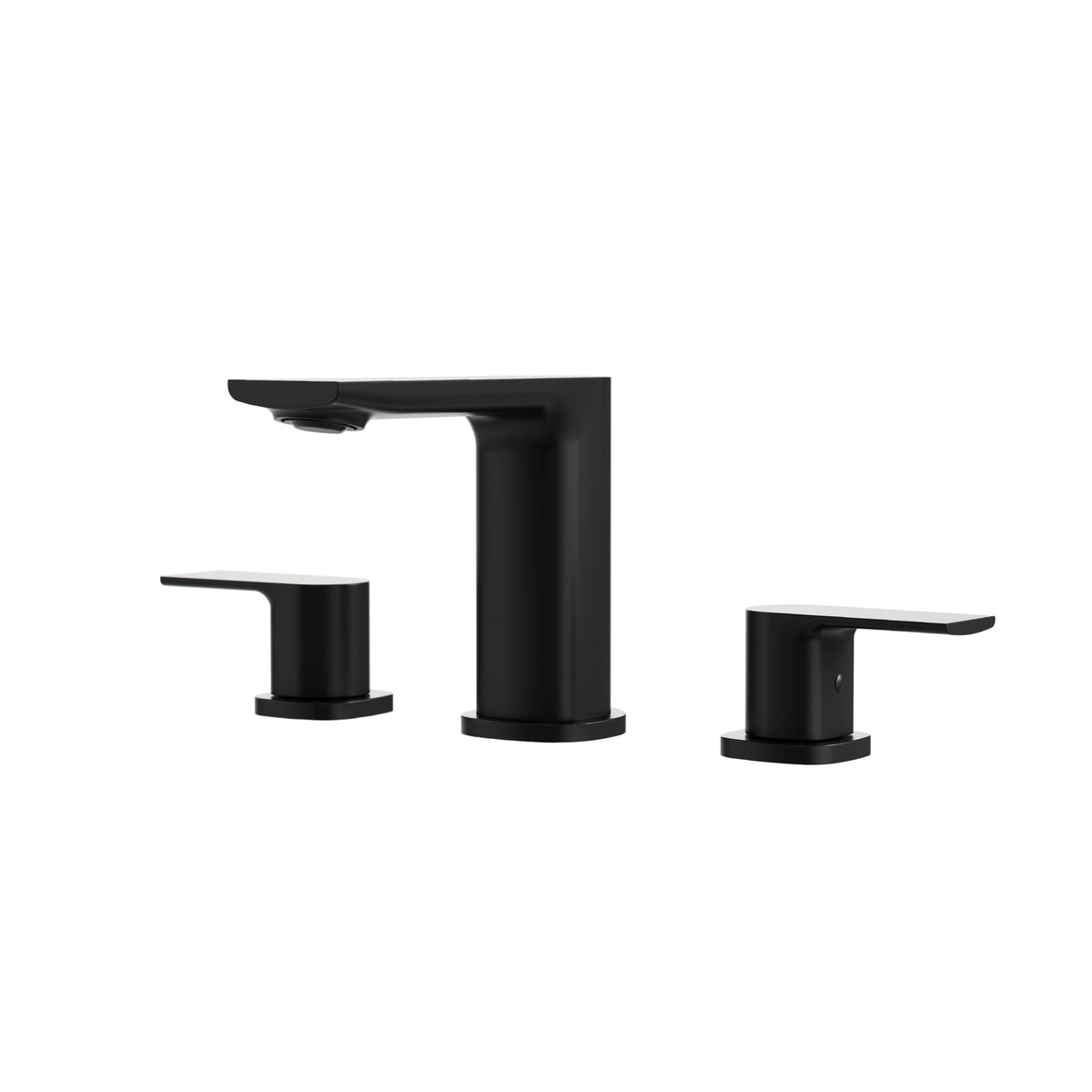 Aquabrass Xpress TMR Plus Widespread Lavatory Faucet TMR16 in Electro Black