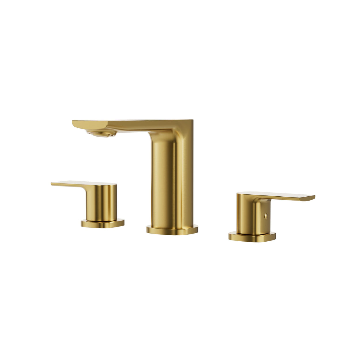 Aquabrass Xpress TMR Plus Widespread Lavatory Faucet TMR16 in Sunset PVD