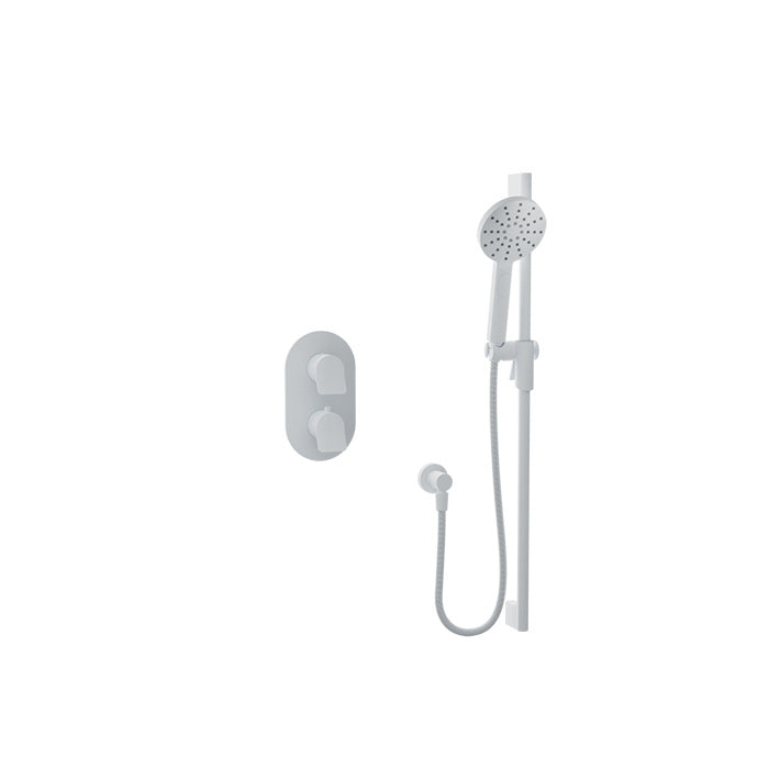 Baril PROFILE B46 Trim Only for Thermostatic Pressure-Balanced Shower Kit TRO-4151-46 in White