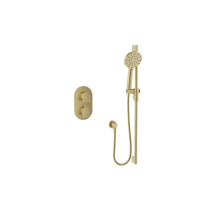 Baril PROFILE B46 Trim Only for Thermostatic Pressure-Balanced Shower Kit TRO-4151-46 in Satin Brass