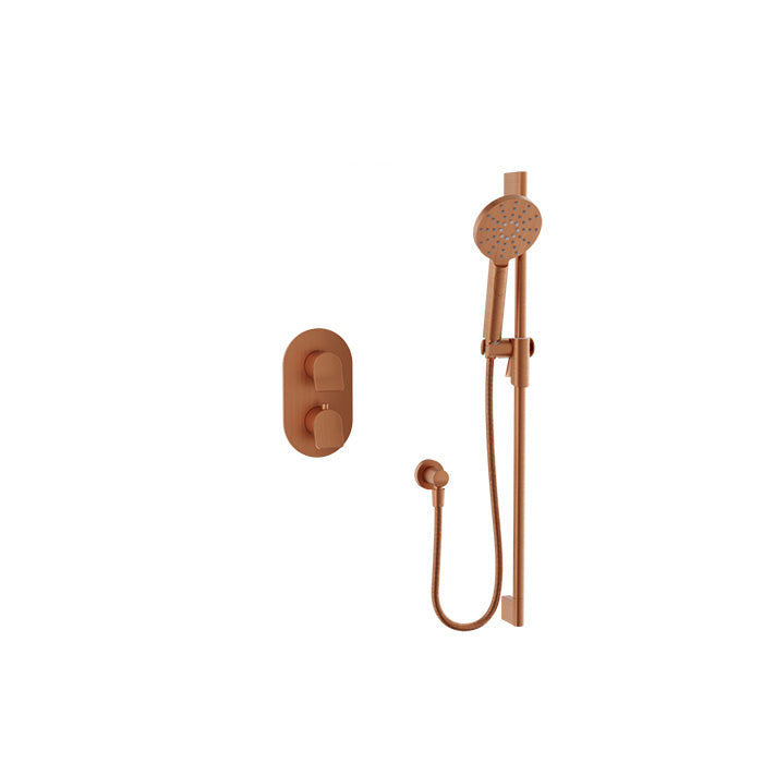 Baril PROFILE B46 Trim Only for Thermostatic Pressure-Balanced Shower Kit TRO-4151-46 in Satin Copper