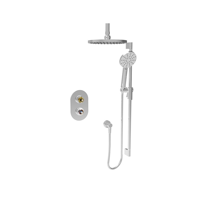 Baril AIR B80 Trim Only for Pressure-Balanced Shower Kit (Handle Options) TRR-2801-80 in Chrome