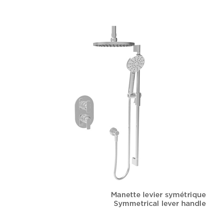 Baril AIR B80 Trim Only for Pressure-Balanced Shower Kit (Handle Options) TRR-2801-80 (Baril photo)