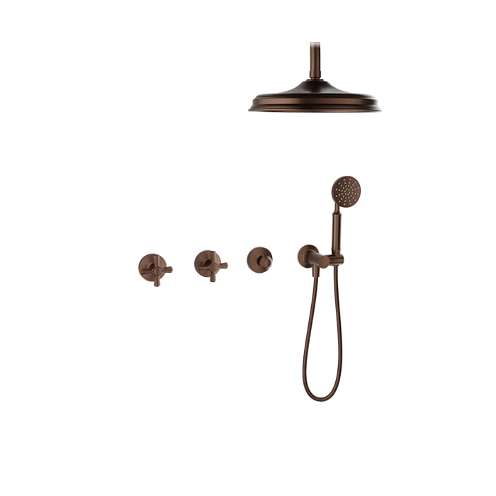 Baril BEAUMONT B20 Trim Only for Thermostatic Shower Kit TRR-3302-20 in Venetian Bronze