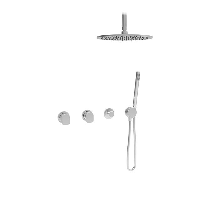Baril SENS B45 Trim Only for Thermostatic Shower Kit TRR-3302-45 in Chrome