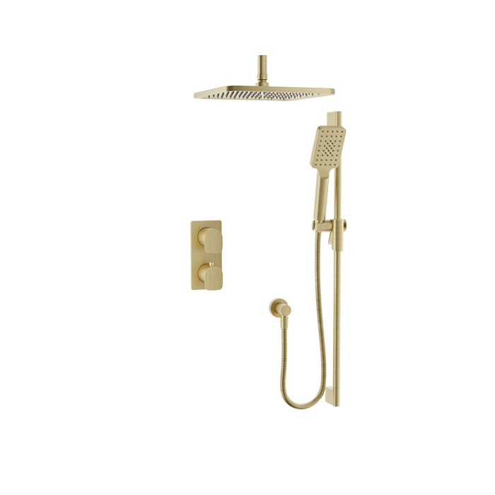 Baril PETITE B04 Trim Only for Thermostatic Pressure-Balanced Shower Kit TRR-4208-04 in Satin Brass