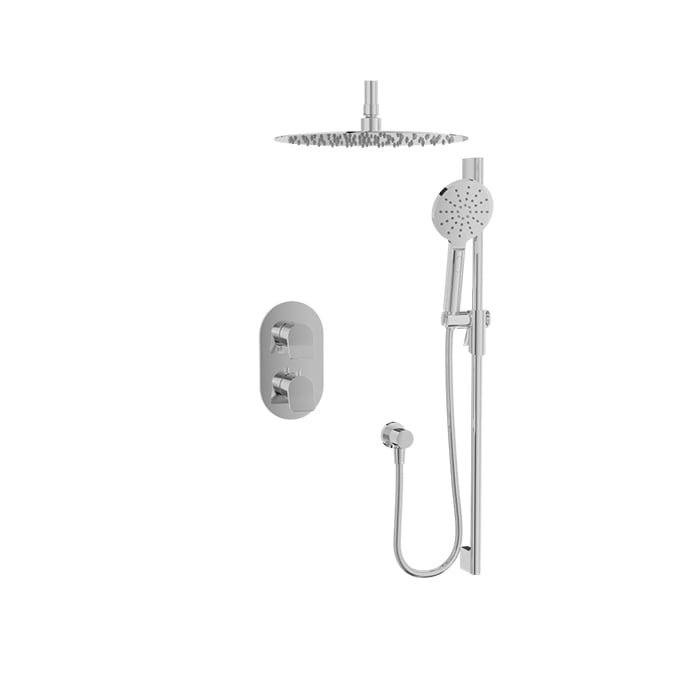 Baril PROFILE B46 Trim Only for Thermostatic Pressure-Balanced Shower Kit TRR-4217-46 in Chrome