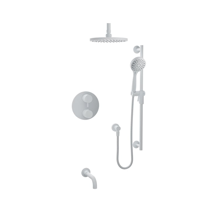 Baril ZIP B66 Trim Only for Thermostatic Pressure-Balanced Shower Kit TRR-4303-66 in White