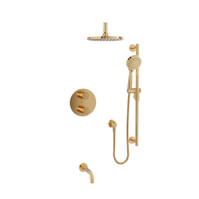 Baril ZIP B66 Trim Only for Thermostatic Pressure-Balanced Shower Kit TRR-4303-66 in Gold