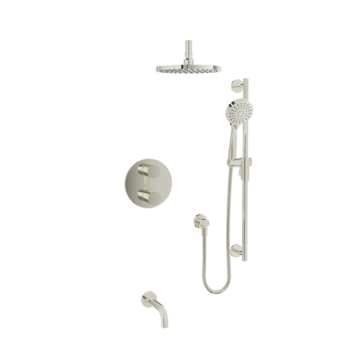 Baril ZIP B66 Trim Only for Thermostatic Pressure-Balanced Shower Kit TRR-4303-66 in Polished Nickel