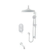 Baril BEAUMONT B20 Trim Only for Thermostatic Pressure-Balanced Shower Kit TRR-4305-20 in White