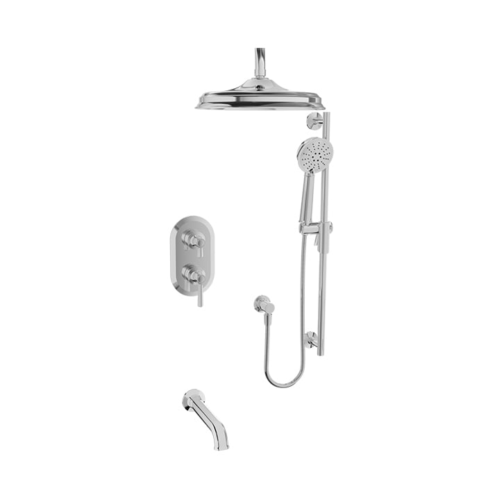 Baril BEAUMONT B20 Trim Only for Thermostatic Pressure-Balanced Shower Kit TRR-4305-20 in Chrome