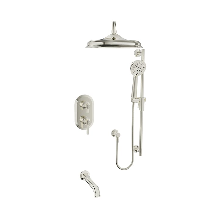 Baril BEAUMONT B20 Trim Only for Thermostatic Pressure-Balanced Shower Kit TRR-4305-20 in Polished Nickel