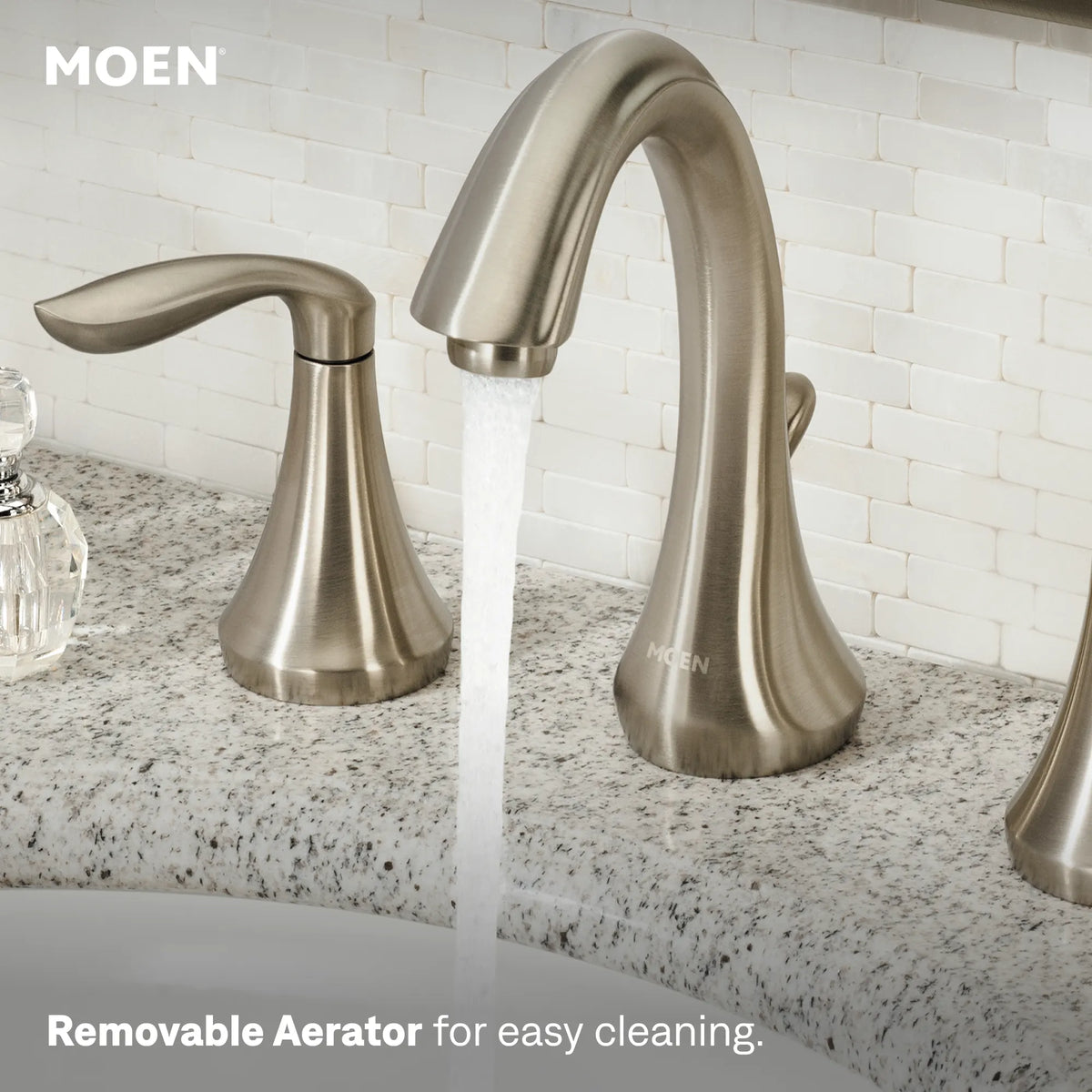 Moen Eva Two-Handle High-Arc Bathroom Faucet TV6420 in Chrome (TV6420) - view 13