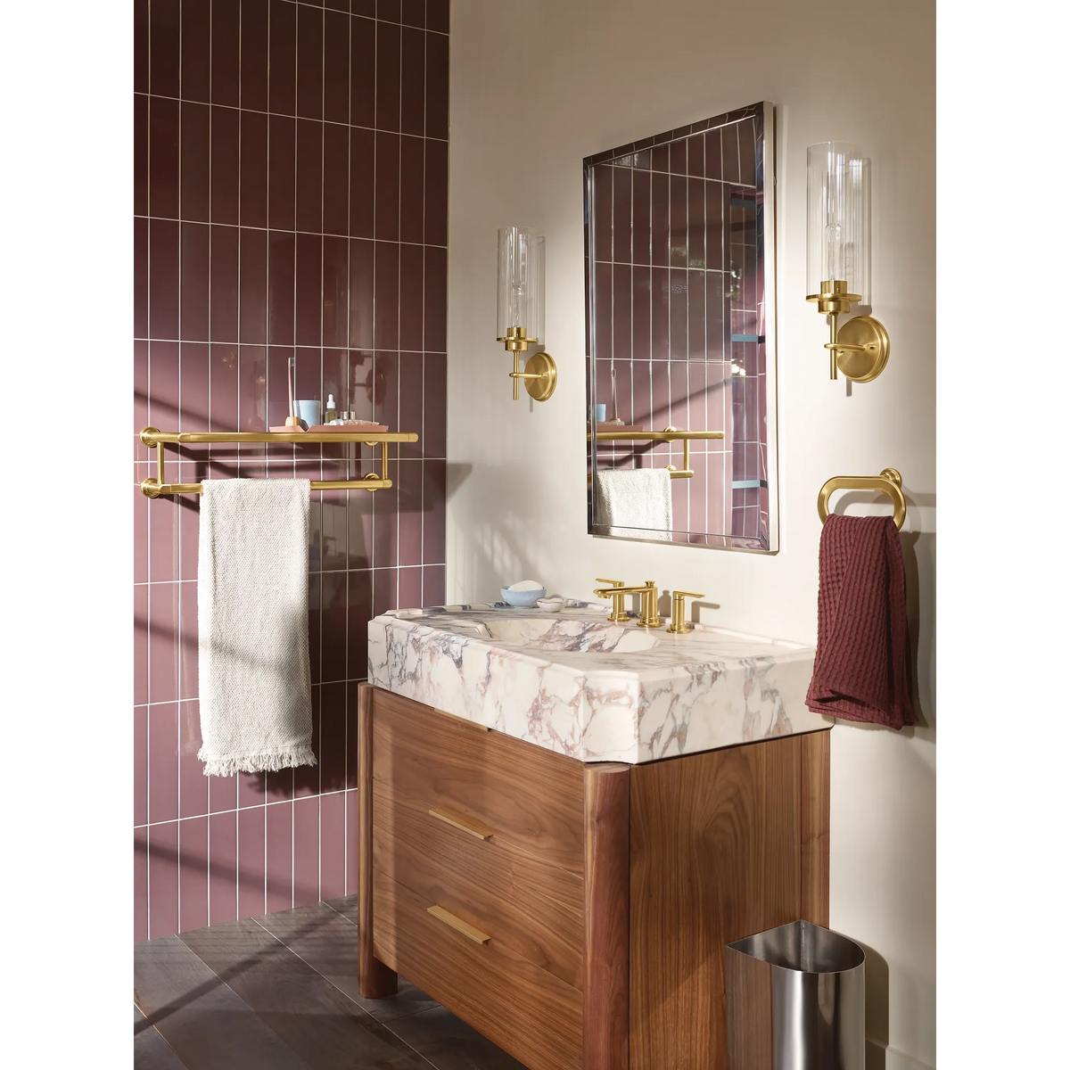 Moen Greenfield Two-Handle Low-Arc Bathroom Faucet TV6507 in Brushed Gold (TV6507BG) - view 13