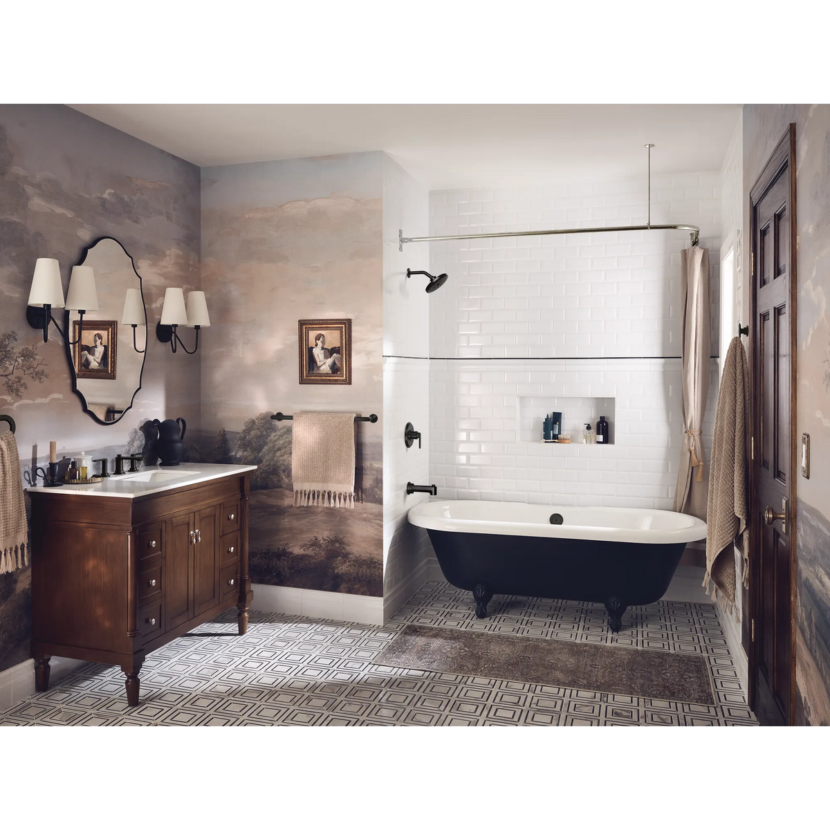 Moen Greenfield M-CORE 3 Series Tub/Shower UT33323 in Matte Black (UT33323BL) - view 2