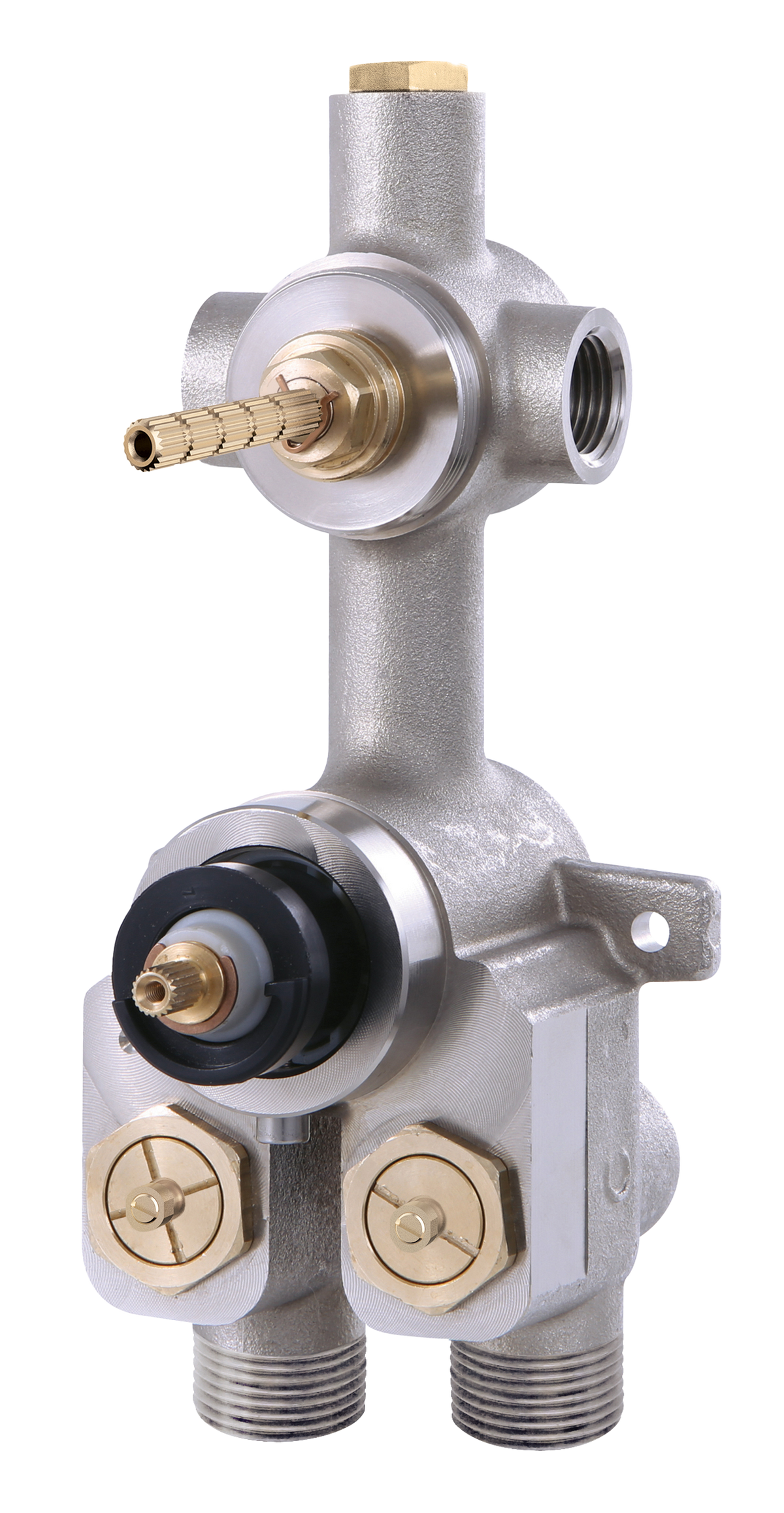 Aquabrass Turbo Thermostatic Valve with 1 Shut-Off Valve T12001