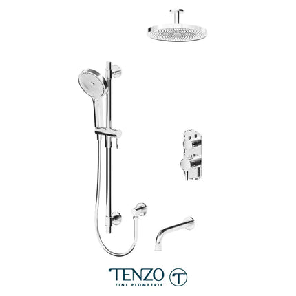 Tenzo Alyss 2 Functions Shower Faucets Ceiling Mount ALYT33-511345 - Plumbing Market