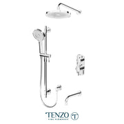 Tenzo Alyss 3 functions Shower Faucet With Tub Spout ALYT33-501145 - Plumbing Market