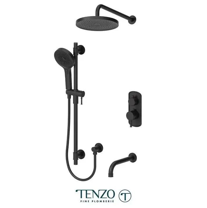 Tenzo Alyss 3 functions Shower Faucet With Tub Spout ALYT33-501145 - Plumbing Market